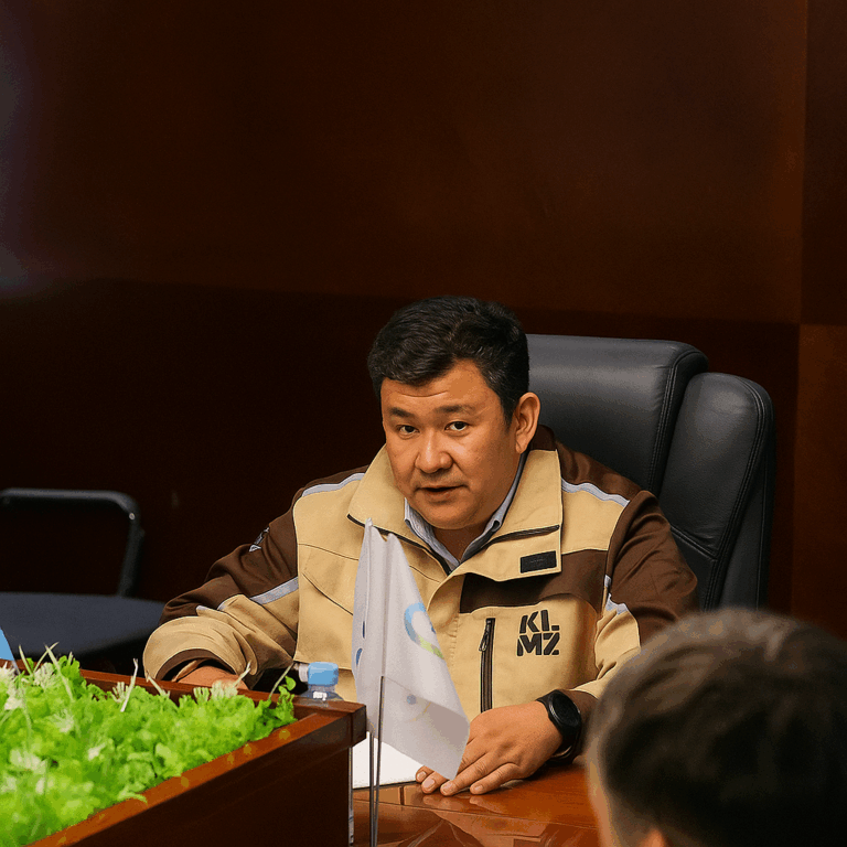 Бүгін KLMZ басқарма төрағасы Жанібек Байғабелов зауыт мамандарымен бірге металл құрылымдарын өндіру мәселелері бойынша кеңес өткізді.✒️